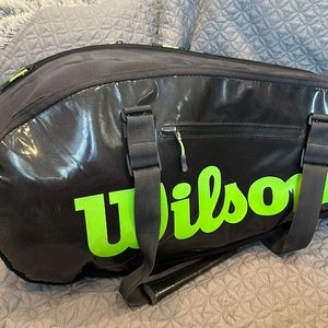 Wilson blade 4 pack tennis bag.